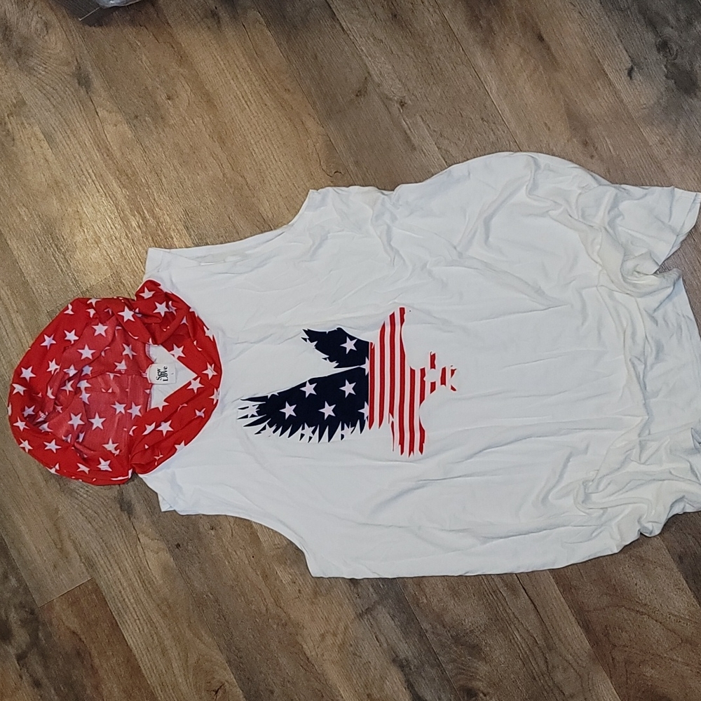 Sew In Love American Themed Hooded Tank